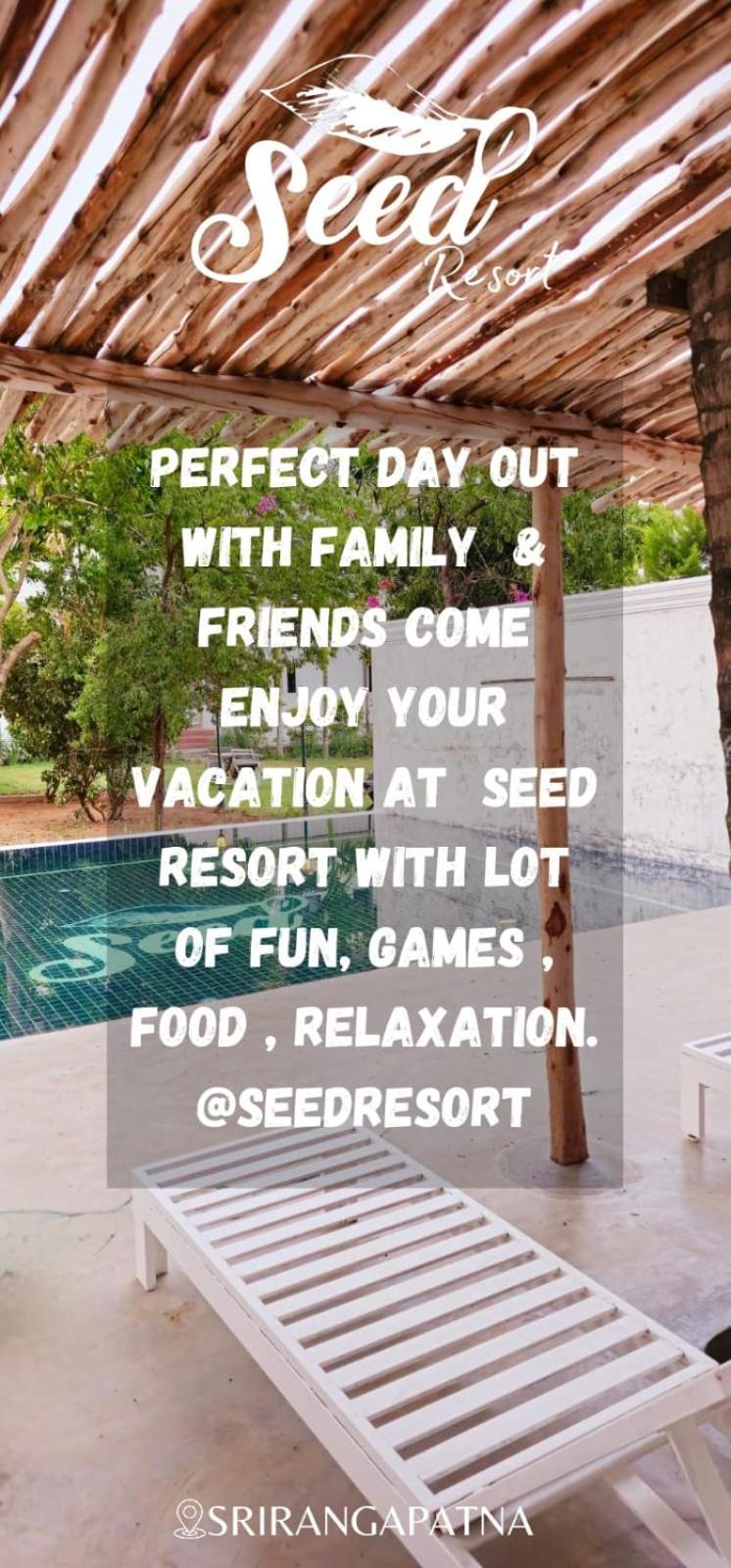 Seed Resort Shrīrangapattana Esterno foto